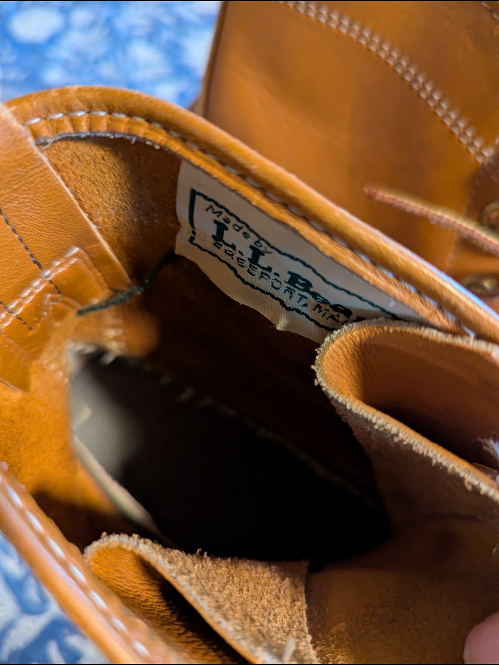L.L. Bean Brown Leather and Black Rubber Duck Boots - Picture 6 of 7